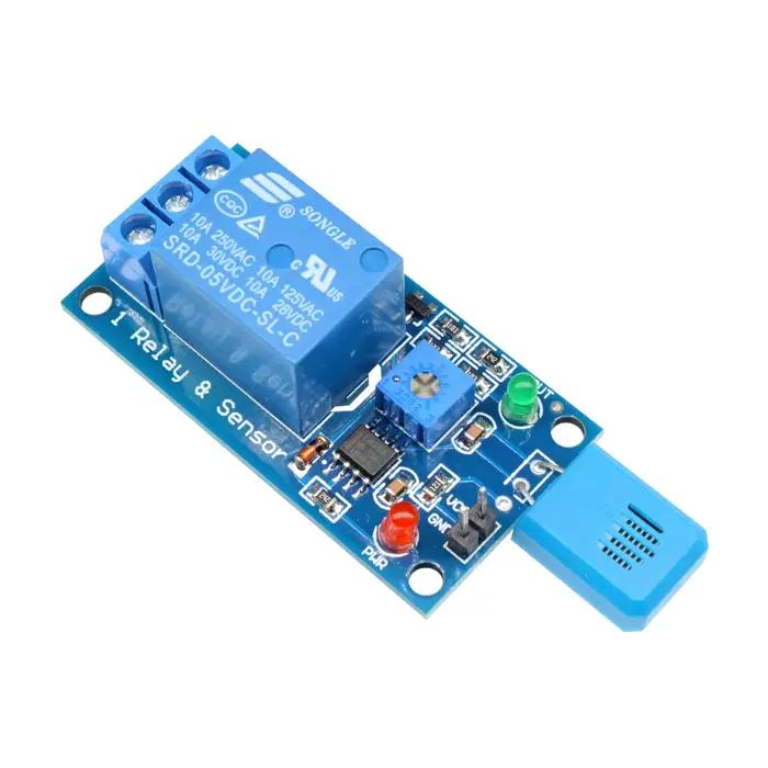 5V Humidité Commutateur Capteur Relais Module Sensible
