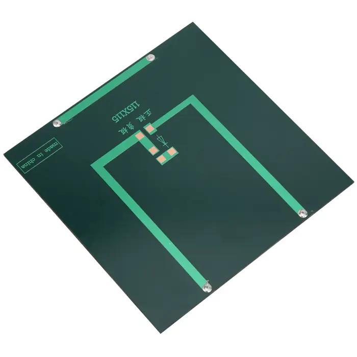 Panneau solaire monocristallin en silicium noir durable 2W 6V