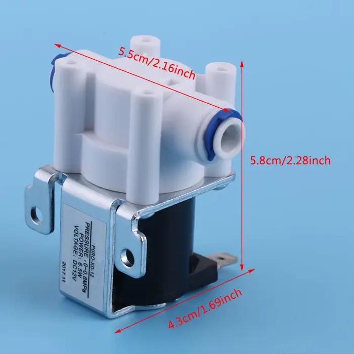 Électrovanne électrique vanne d'eau 12V 12V
