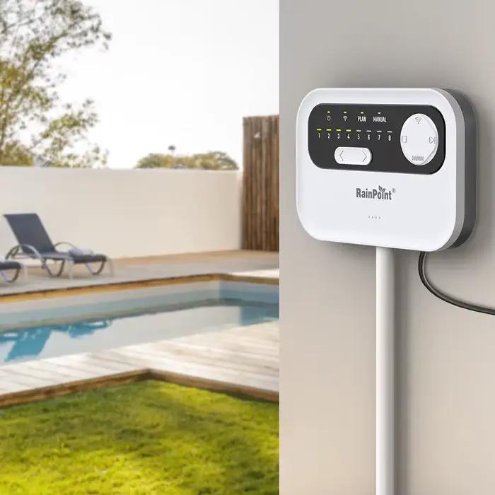 Contrôleur d'irrigation WiFi Rainpoint 8 zones