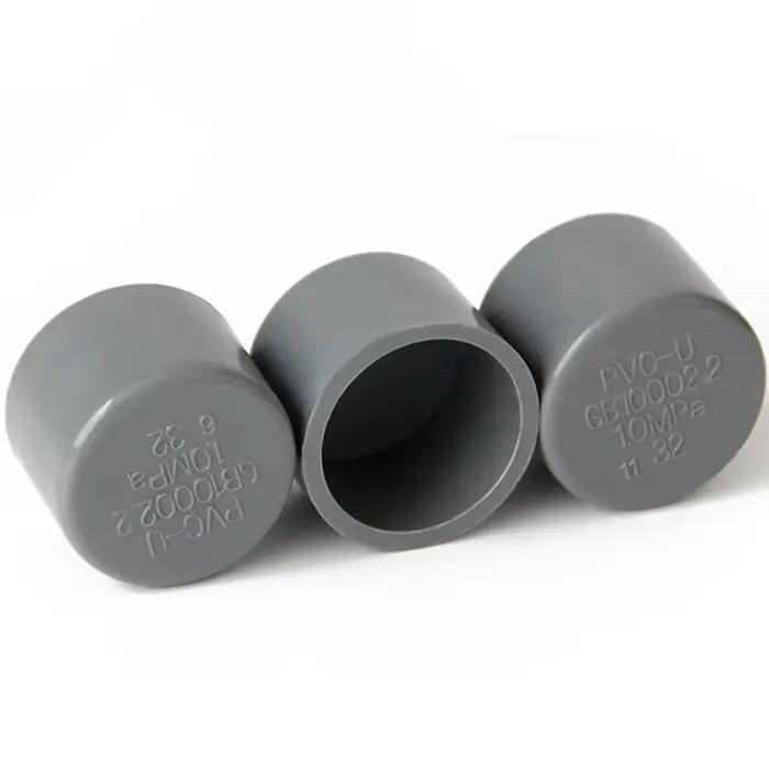Bouchon de tuyau en PVC gris biosD
