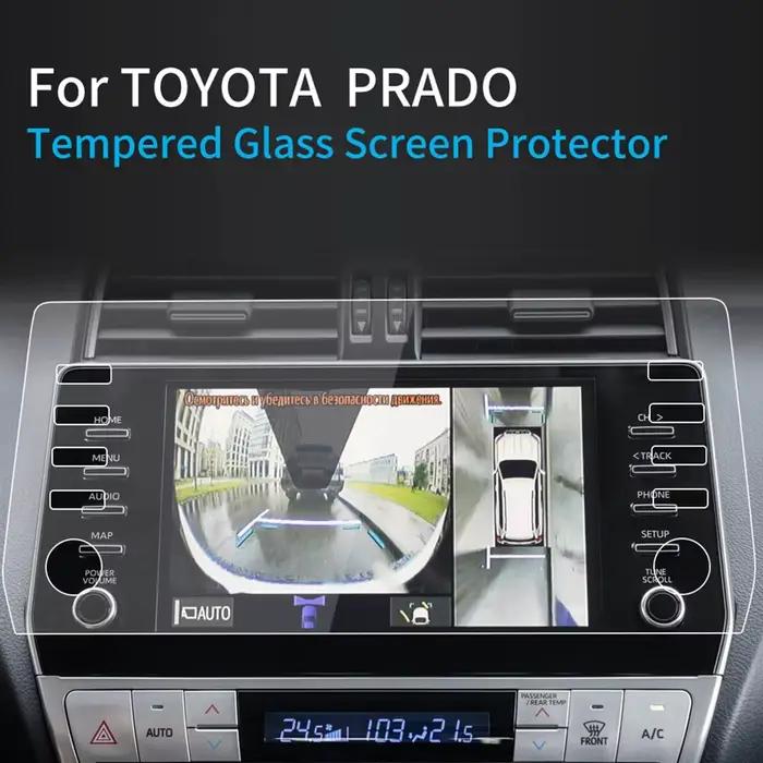 Film de Protection en verre trempé pour tableau de bord de Console de voiture, protecteur d'écran pour navigateur, pour LAND CURISER PRADO 2022 Toyota