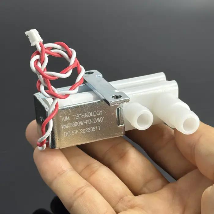 AM0860GW DC 5V petite Micro vanne d'eau à 2 voies électrovanne contrôle normalement fermé interrupteur d'arrosage