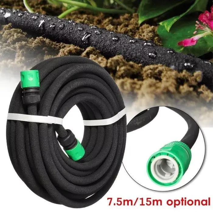 Tuyau d'irrigation micro-perforé anti-âge à connexion rapide