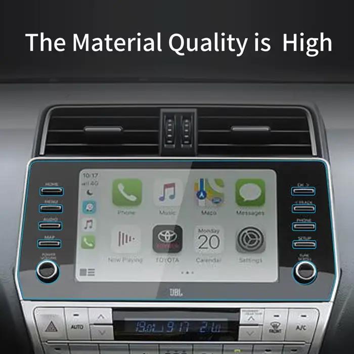 Film de Protection en verre trempé pour tableau de bord de Console de voiture, protecteur d'écran pour navigateur, pour LAND CURISER PRADO 2022 Toyota