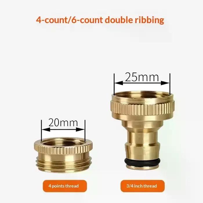 1 pièce de raccord de tuyau fileté pour équipement d'arrosage et nettoyeur haute pression