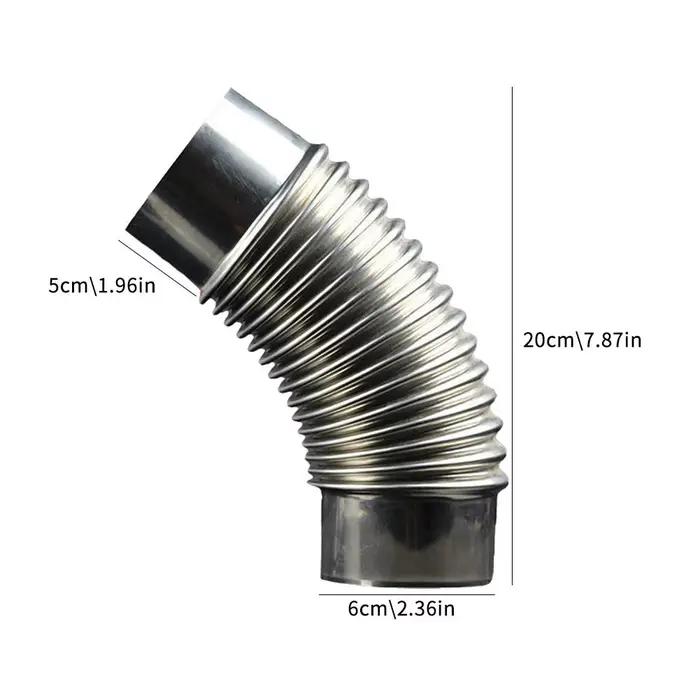 Tube Coudé en Acier Inoxydable Résistant à 45 °