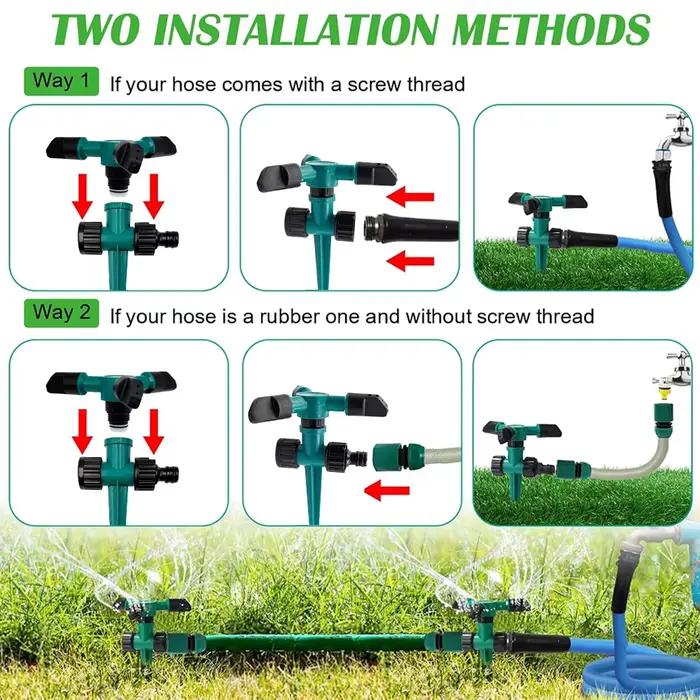 Arroseur rotatif à 360 degrés pour l'irrigation agricole