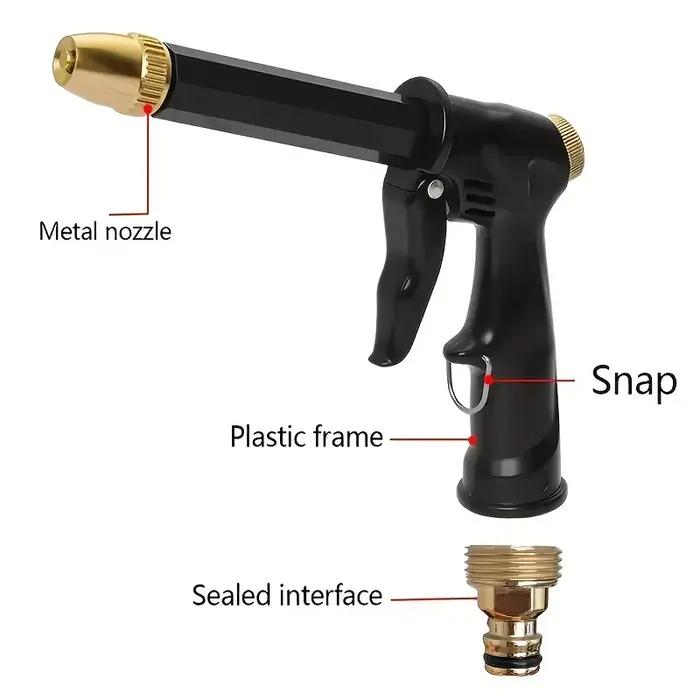 Buse de pistolet à eau d'arrosage de jardin