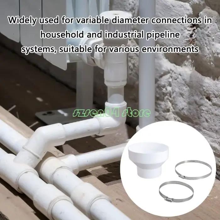 G32D Ventilation Pipe réducteur 150 mm à 100 mm accessoire pour une utilisation industrielle