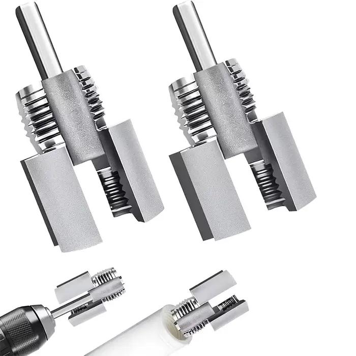 Enfileur de tuyaux PPR/PVC 1/2" et 3/4" – Outil de taraudage à double fonction pour filetage interne et externe