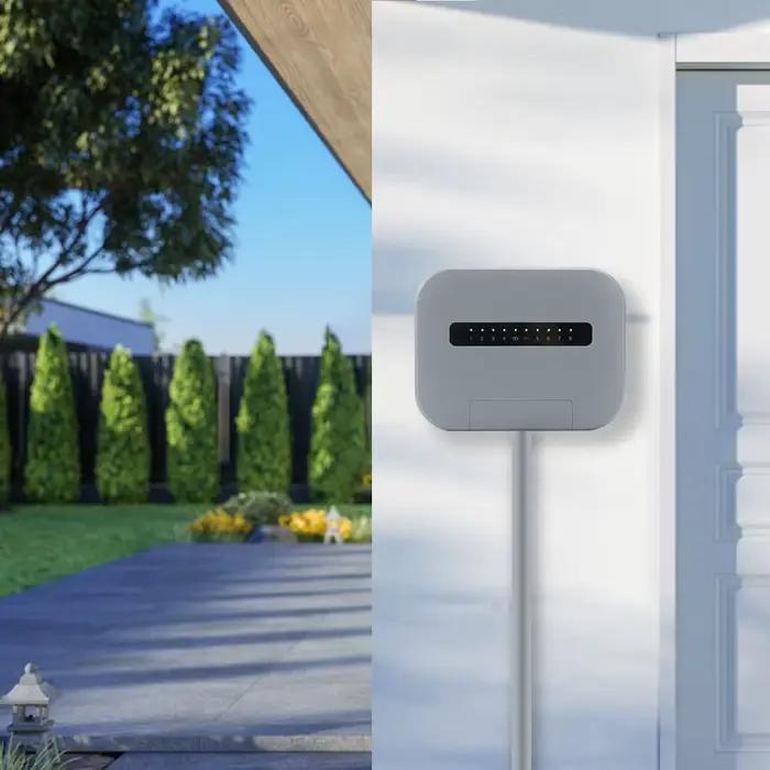 Contrôleur d'arrosage intelligent WiFi 6/8 stations pour intérieur