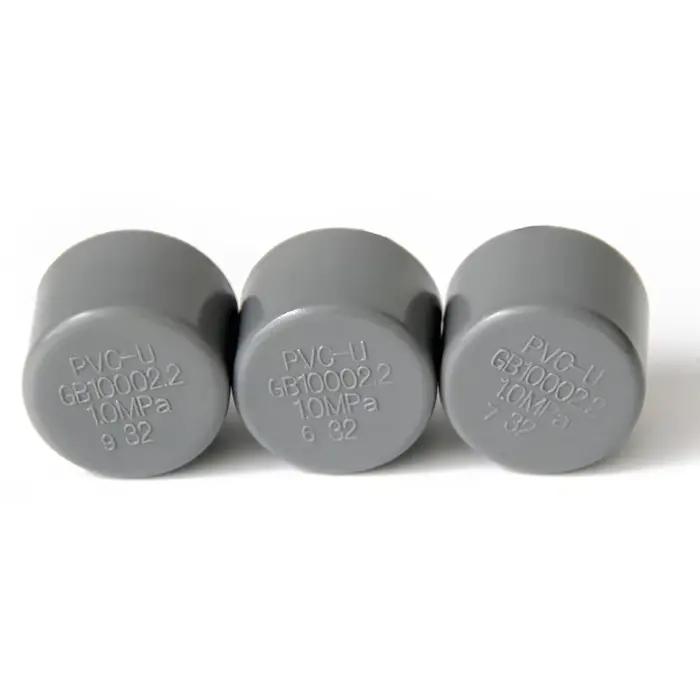 Bouchon de tuyau en PVC gris biosD