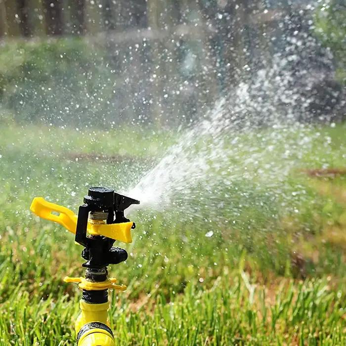 Tête d'arrosage à bras oscillant 360 degrés pour jardinage irrigation refroidissement pulvérisation automatique d'eau pour agriculture occasions spéciales
