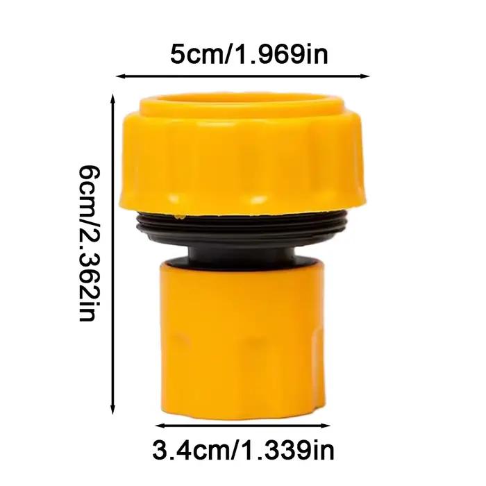 Connecteur de tuyau d'arrosage de 1 pouce