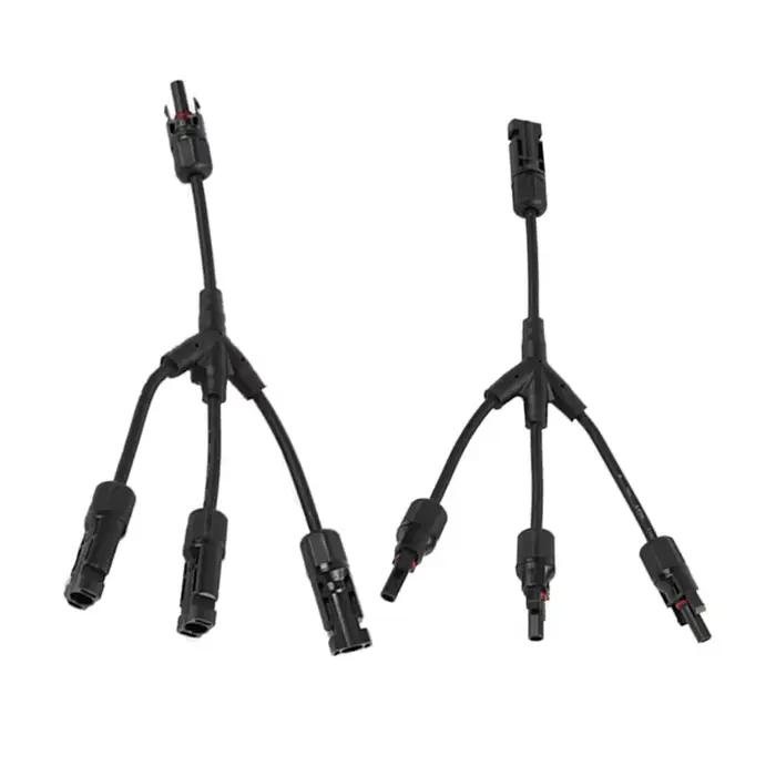 1 paire de connexion parallèle de branche Y 3 à 1