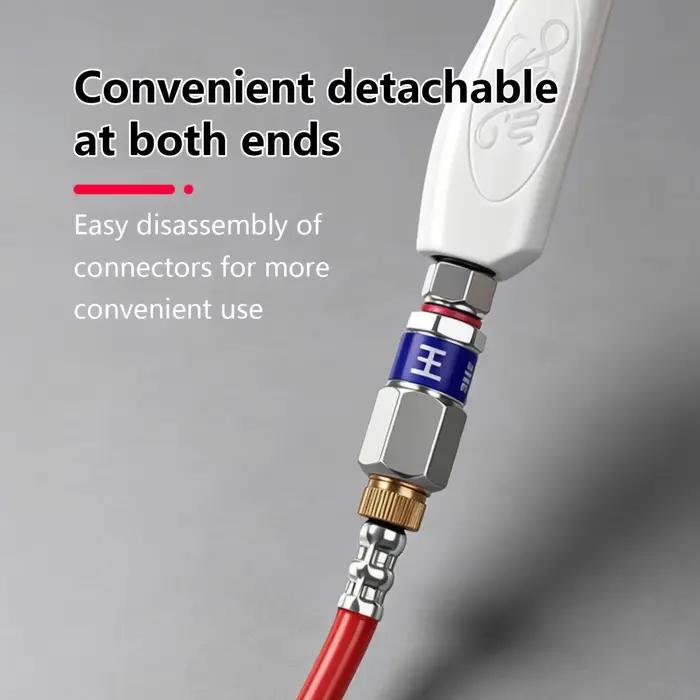 Connecteur de tuyau d'arrosage rotatif anti-emmêlement