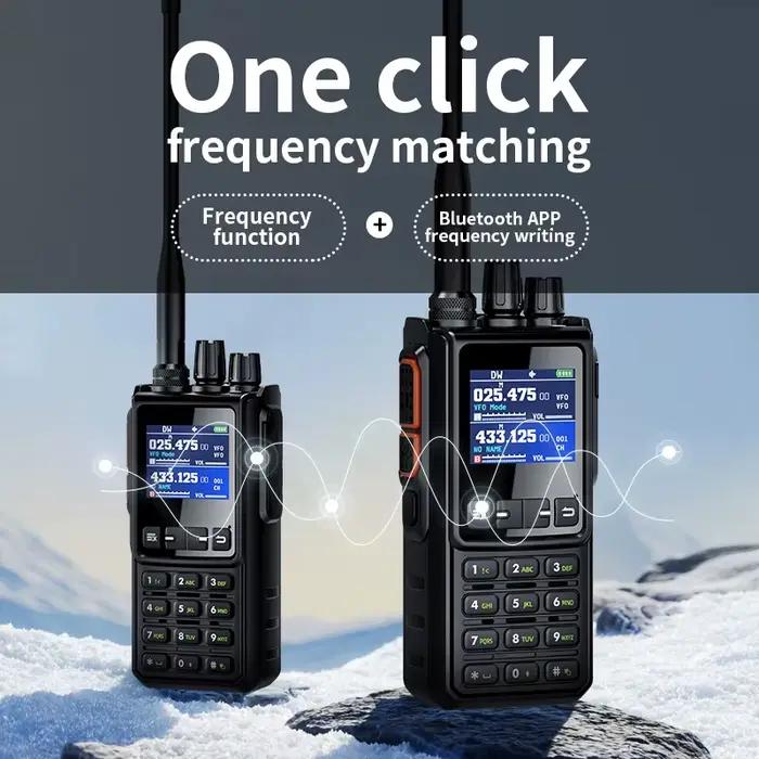 ​ Radio HF portable SHJ H28Y |   10 W haute puissance |   Couverture CB/SSB/HF |   960 canaux |   Programmation Freq sans fil BT ​
