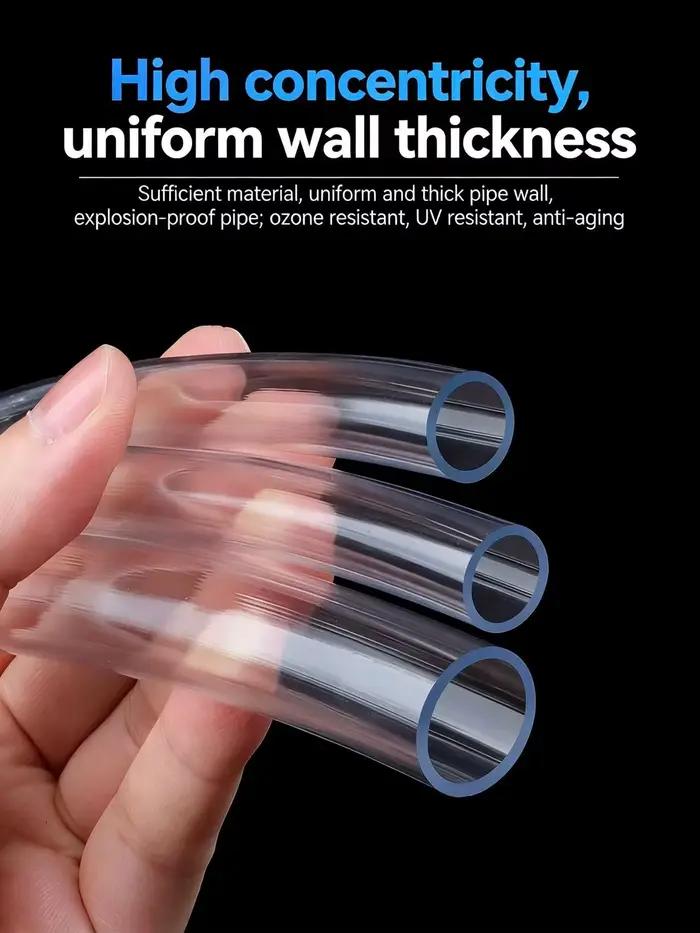 Tuyau PVC transparent pour eau