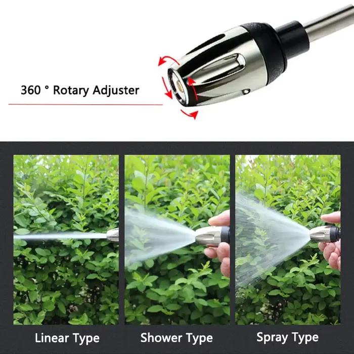 Pistolet d'arrosage de jardin à haute pression