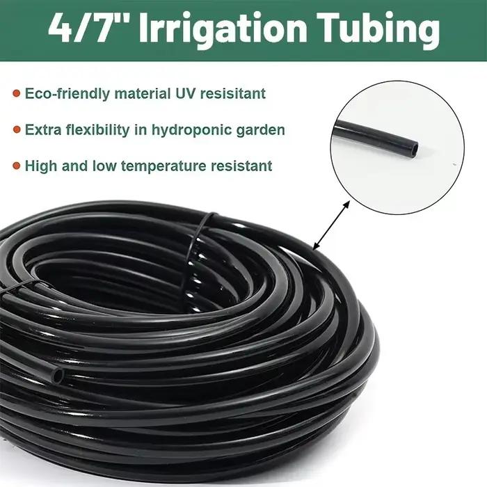 30/10m tuyau d'arrosage de jardin 4/7mm PVC