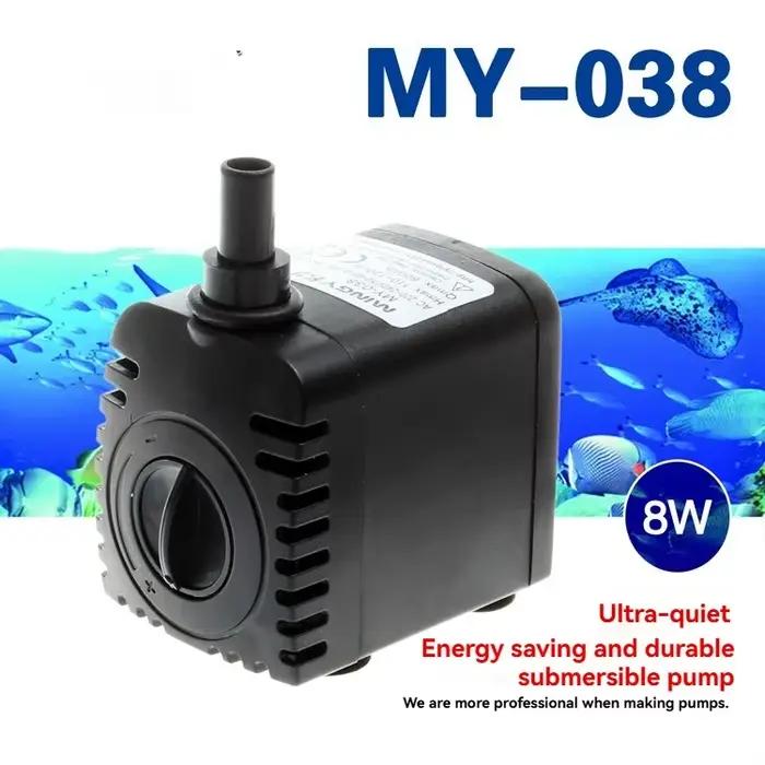 038 Mini pompe Submersible pompes à eau sécurité processus statique ascenseur 1.2M 8W
