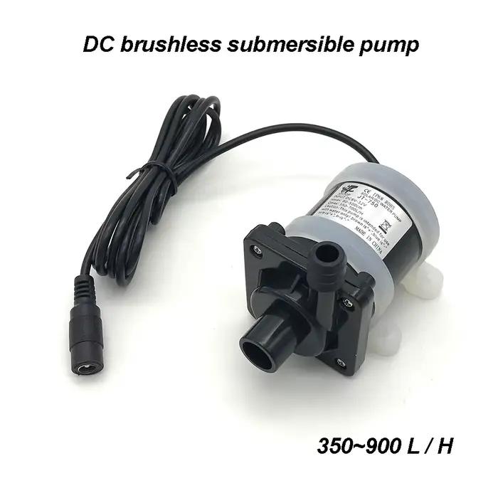 Jovtop JT-750 pompe à eau Submersible DC 12V 24V moteur sans brosse Circulation d'eau