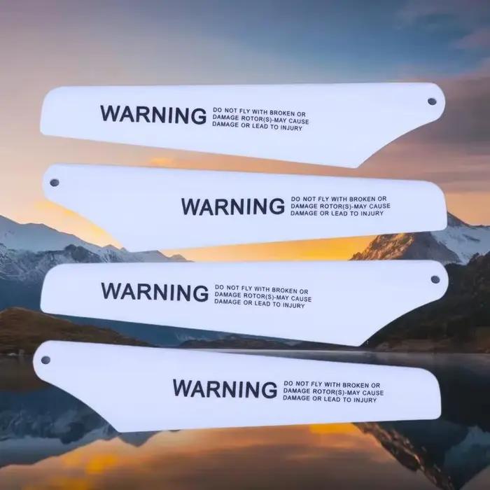 Kit de pièces de rechange amélioré pour hélicoptère SYMA S39 RC, comprend une lame principale, un flybar et une lame arrière