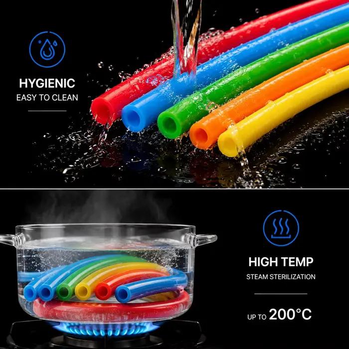 Tuyau en silicone de qualité alimentaire 1/3/5M