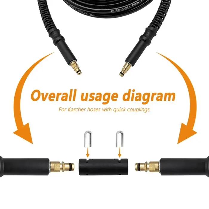 Adaptateur de tuyau pour nettoyeur haute pression
