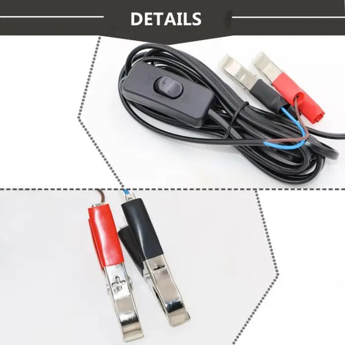 Mini pompe Submersible électrique Portable 12V Dc 38Mm pour pompes huile eau coque en alliage d'aluminium 12L/Min