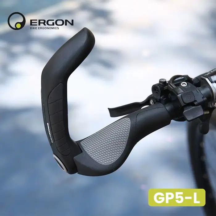 Poignées de vtt ERGON GP1 GP3 GP5 ergonomie en caoutchouc antichoc antidérapant serrure poignées de vélo poignées de VTT guidon de cyclisme