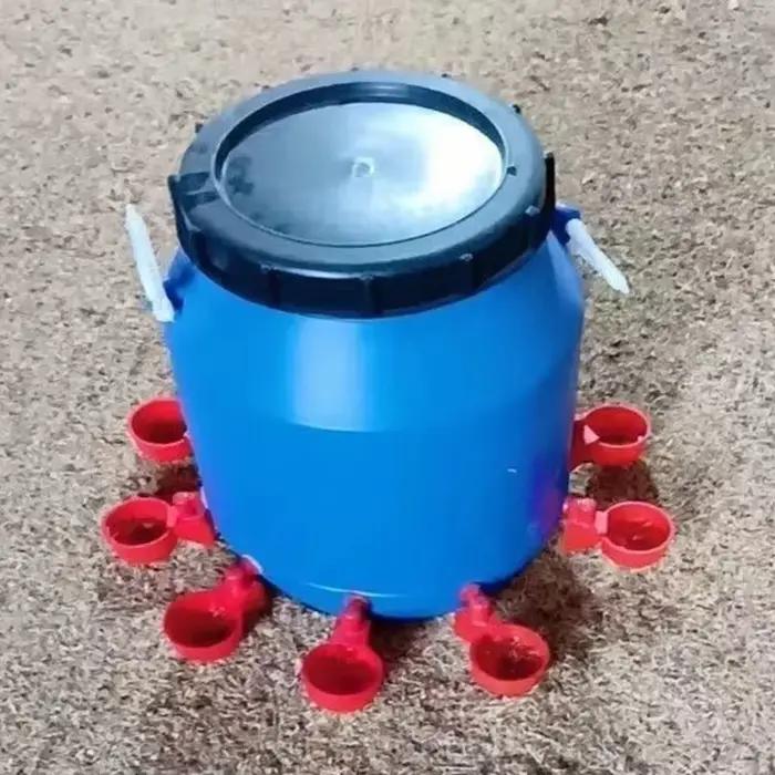 Distributeur d'eau automatique Anti-Pollution et autonettoyant pour volaille