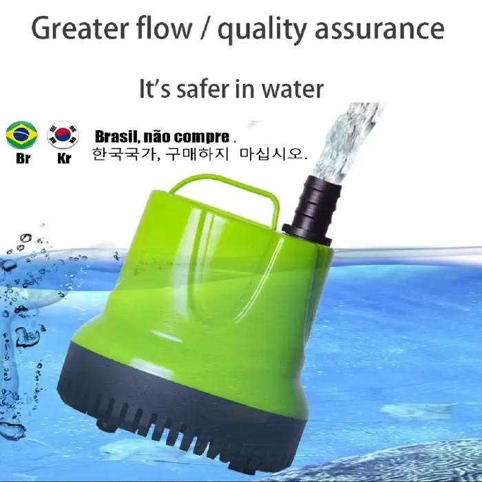 Pompe à eau submersible pour étang à poissons