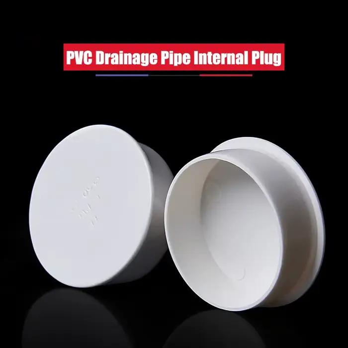 Bouchon de bouchon de tuyau en PVC