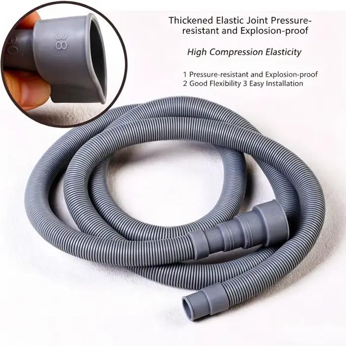 Tuyau d'extension flexible en EVA pour lave-linge et lave-vaisselle