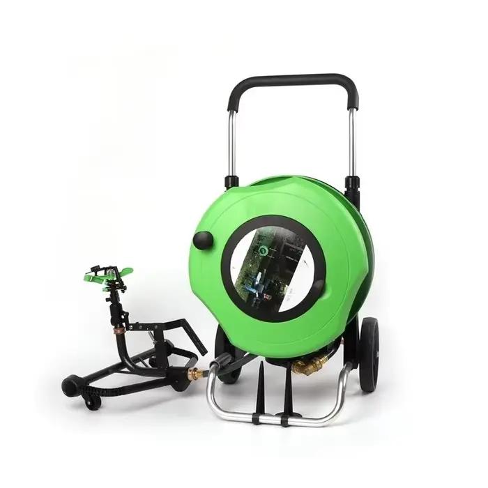 Irrigation 2ème génération 20m arroseur agricole automatique en acier métal tuyau d'arrosage bobine