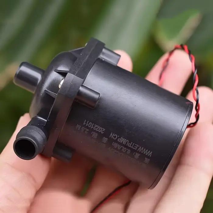 Pompe à eau submersible silencieuse à impulsion centrifuge sans balais DC 18V 20V 24V 432L/H Micro