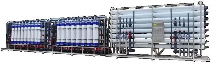 Système de réutilisation des eaux usées industrielles 24TPH – Équipement de traitement des eaux récupérées pour usine de recyclage – Personnalisable