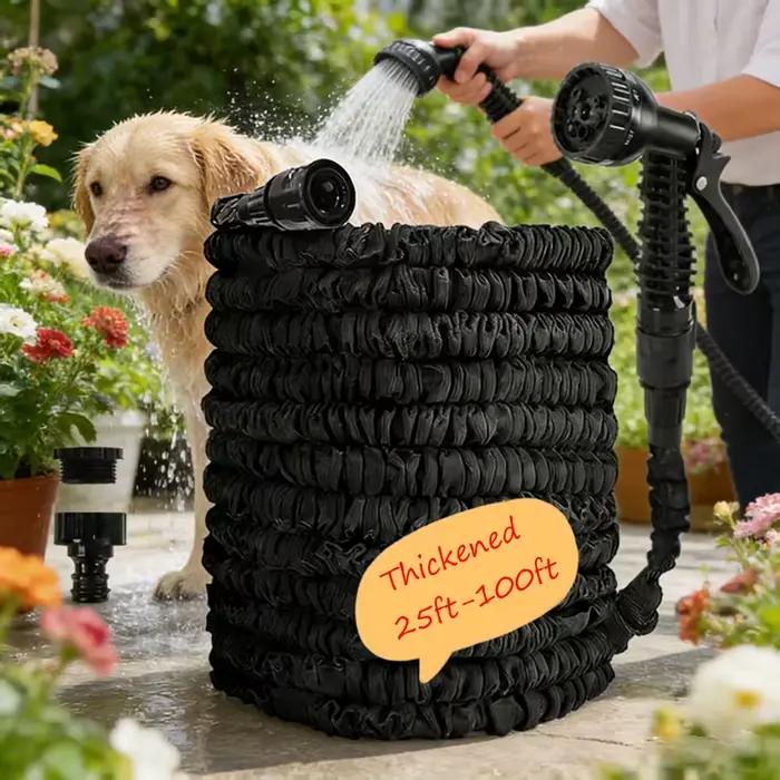 Tuyau d'arrosage extensible magique pour jardin