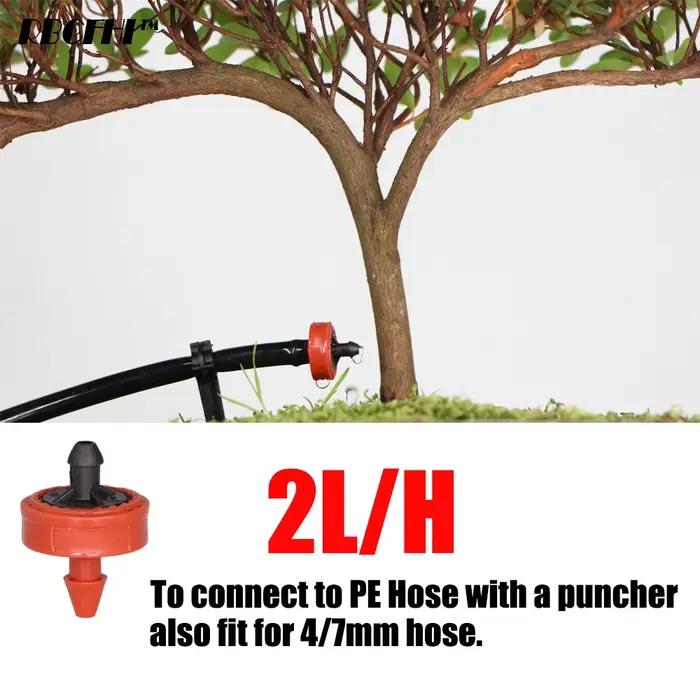 200-50pcs 2L 4L 8L pression débit Stable pelouse compenser automatique goutteur Durable Compact Flexible régulateur