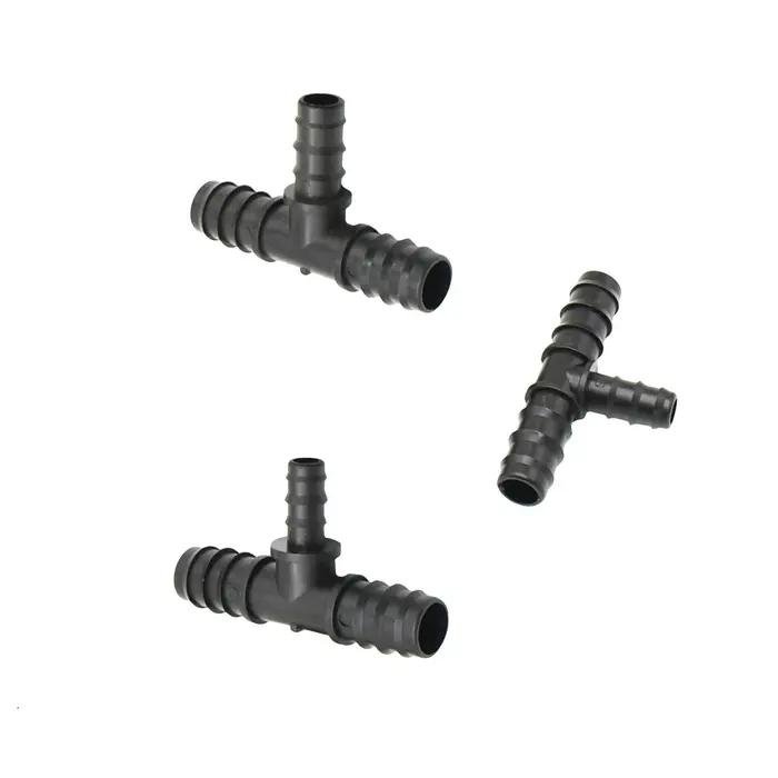 Connecteurs d'eau de jardin en plastique POM pour tuyaux de 16mm 20mm 25mm - Séparateurs de tuyaux en T - Connecteurs réducteurs pour irrigation de jardin occasions spéciales