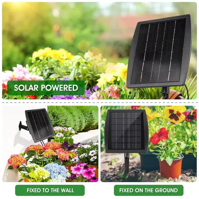 Kit d'Irrigation Solaire existent pour Plantes avec Modes de Synchronisation