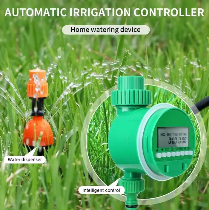 Minuteur d'arrosage automatique facile à utiliser pour le jardin entretien des plantes irrigation numérique étanche pour occasions spéciales