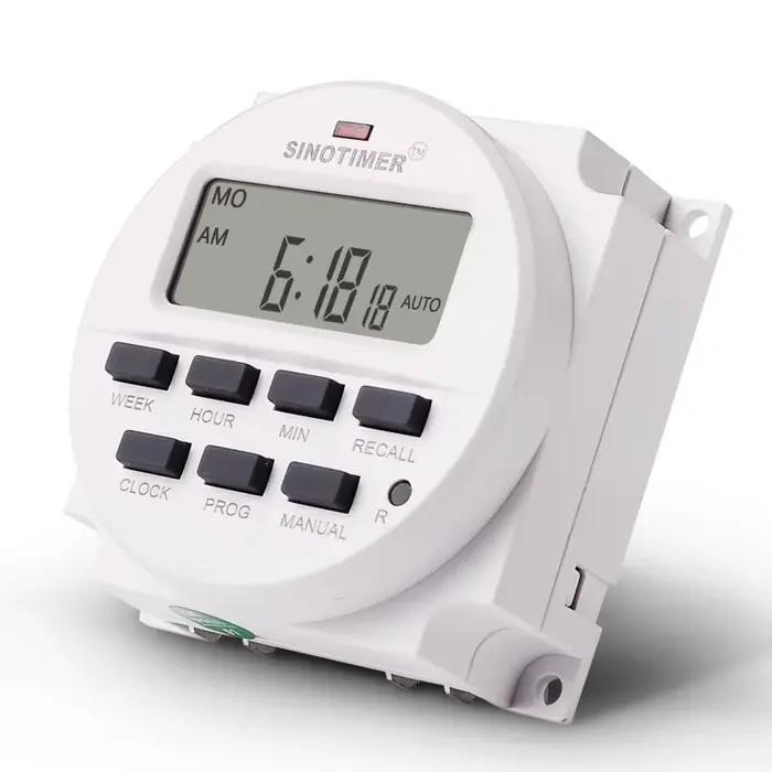 Minuterie numérique programmable avec fonction de compte à rebours