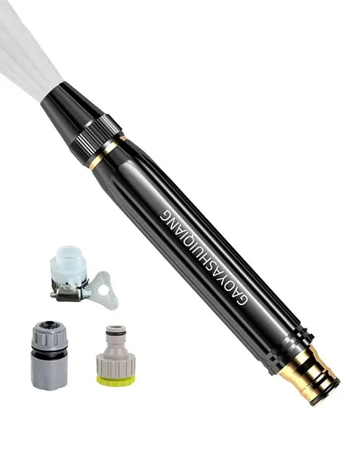 Pistolet d'arrosage haute pression robuste à motifs de pulvérisation réglables pour tuyau