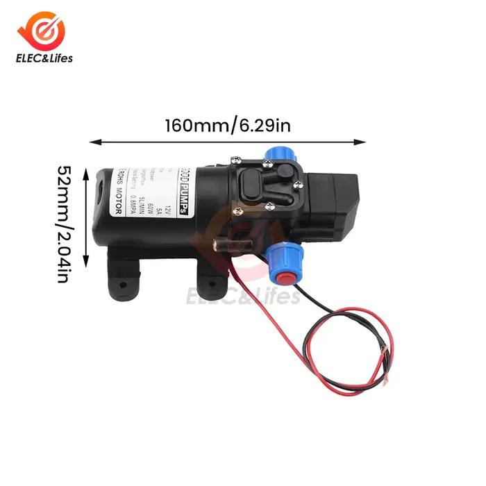 Commutateur de d￩bit automatique 3 - 5L / Min DC 12V 5a 60W 70W 72w pompe ￠ eau