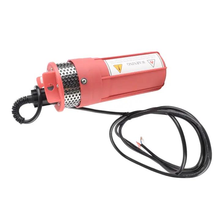 Pompe à eau Submersible DC 12V, adoptée, en plastique technique haute résistance, énergie alternative, pompe de puits profond à énergie solaire