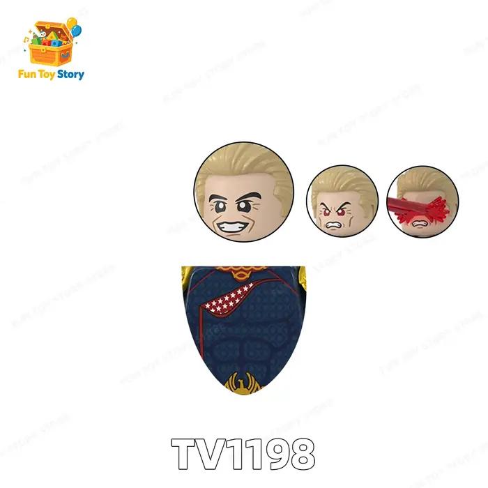 Série TV Watchdog TV6224, blocs de construction assemblés, figurines humaines, collectionnées par les passionnés de cinéma et de télévision, cadeaux pour les personnes