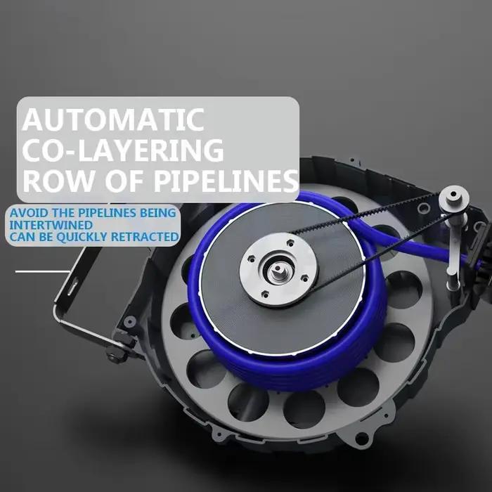 Tambour d'air, bobine de tuyau rétractable automatique